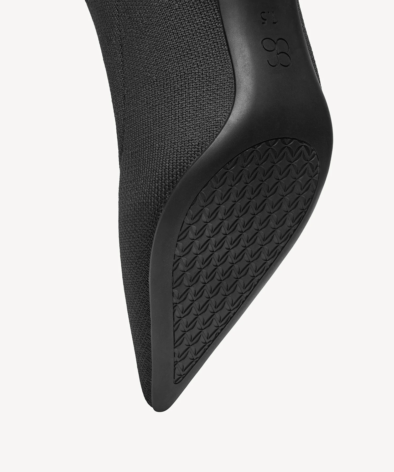 CloudMile Minimalist Pointed Toe Sock Ankle Boot - Image 12