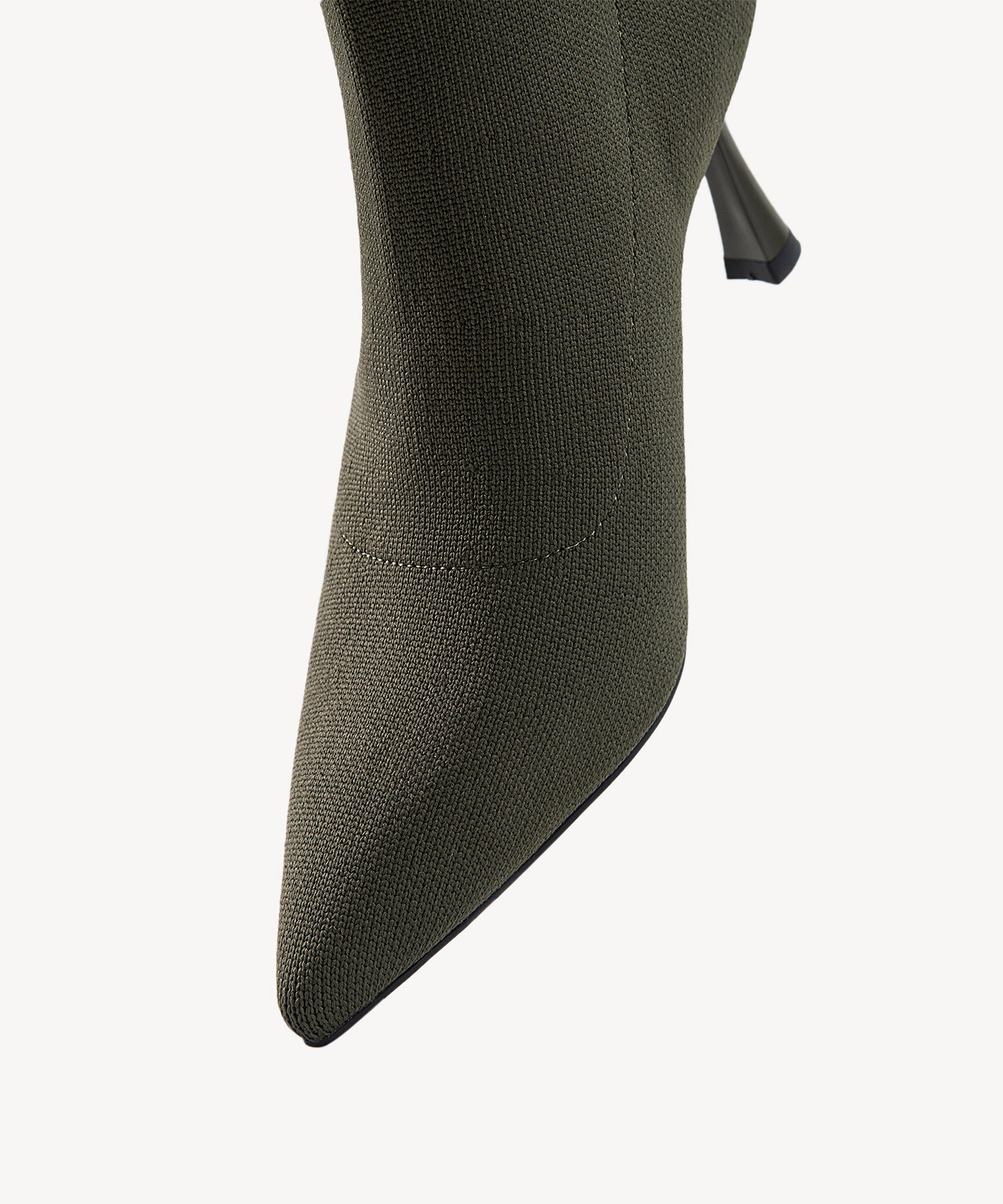 CloudMile Minimalist Pointed Toe Sock Ankle Boot - Image 21