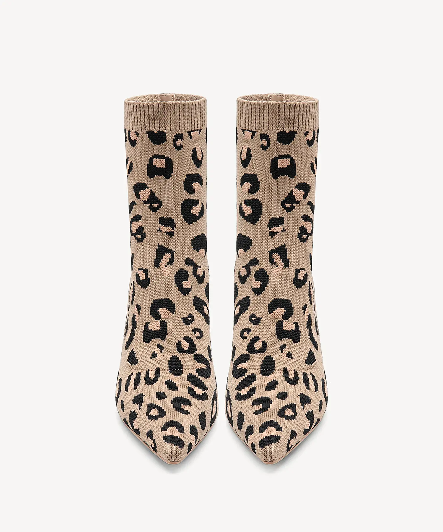 CloudMile Minimalist Pointed Toe Sock Ankle Boot - Image 24