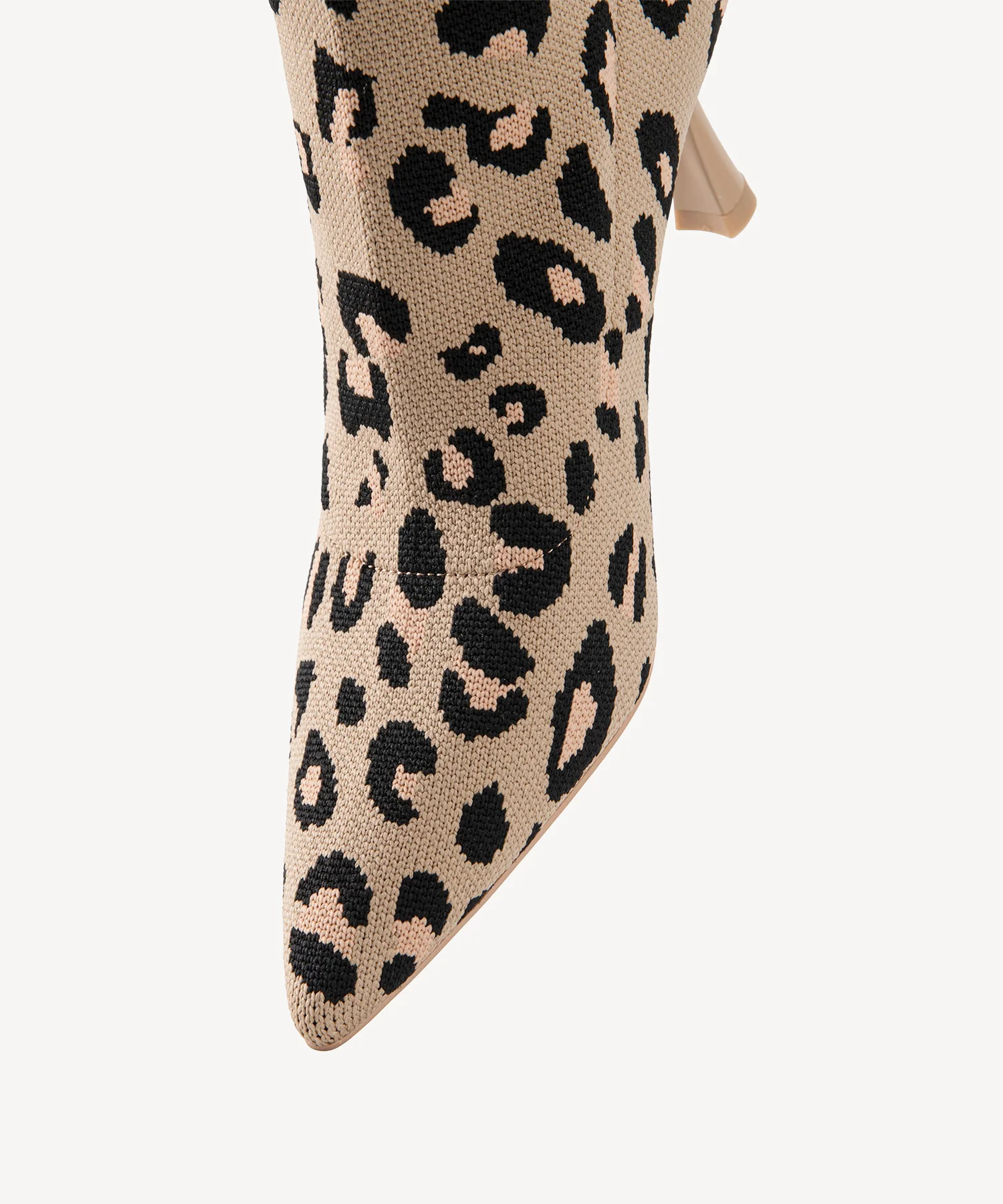 CloudMile Minimalist Pointed Toe Sock Ankle Boot - Image 26