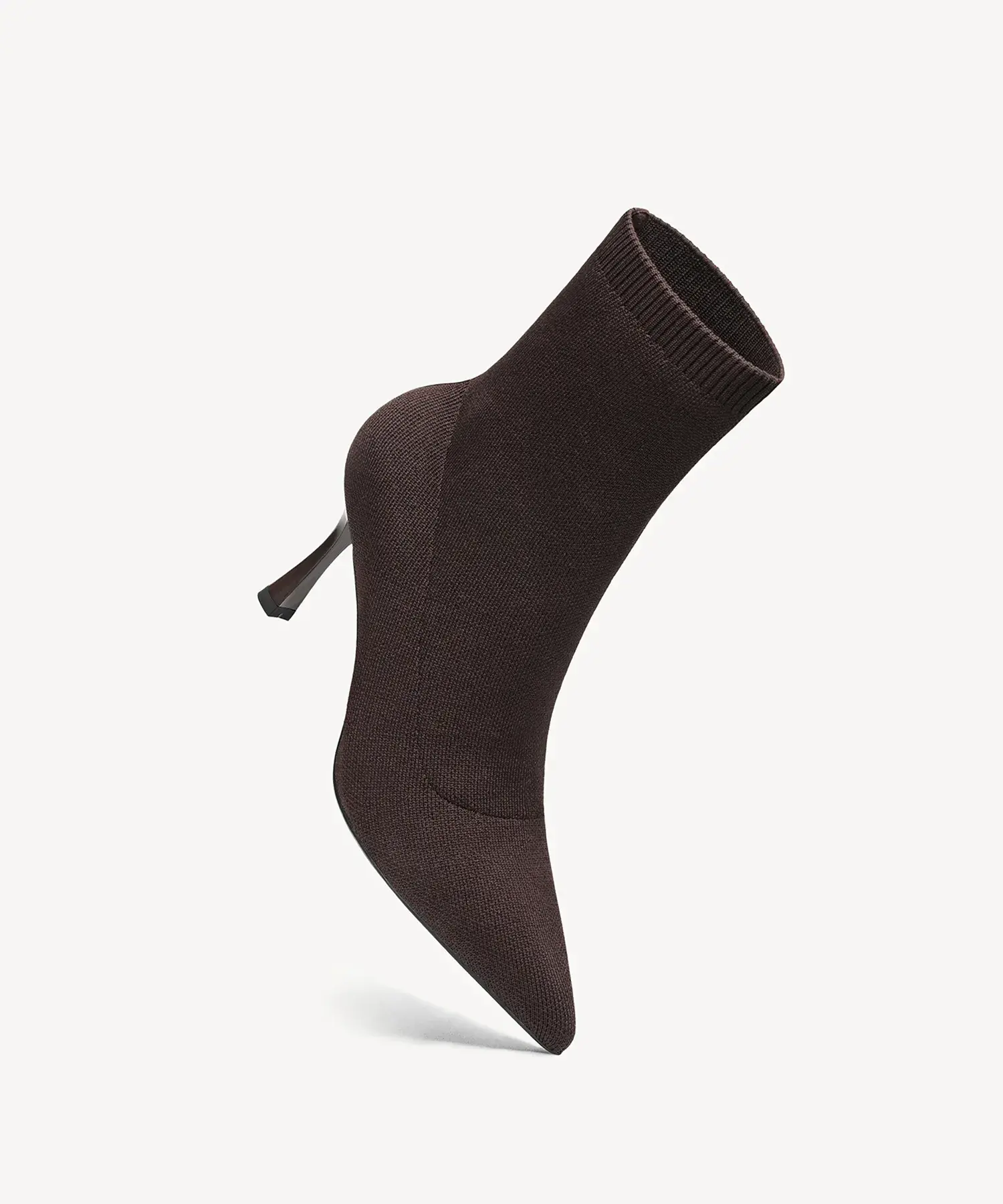 CloudMile Minimalist Pointed Toe Sock Ankle Boot - Image 15
