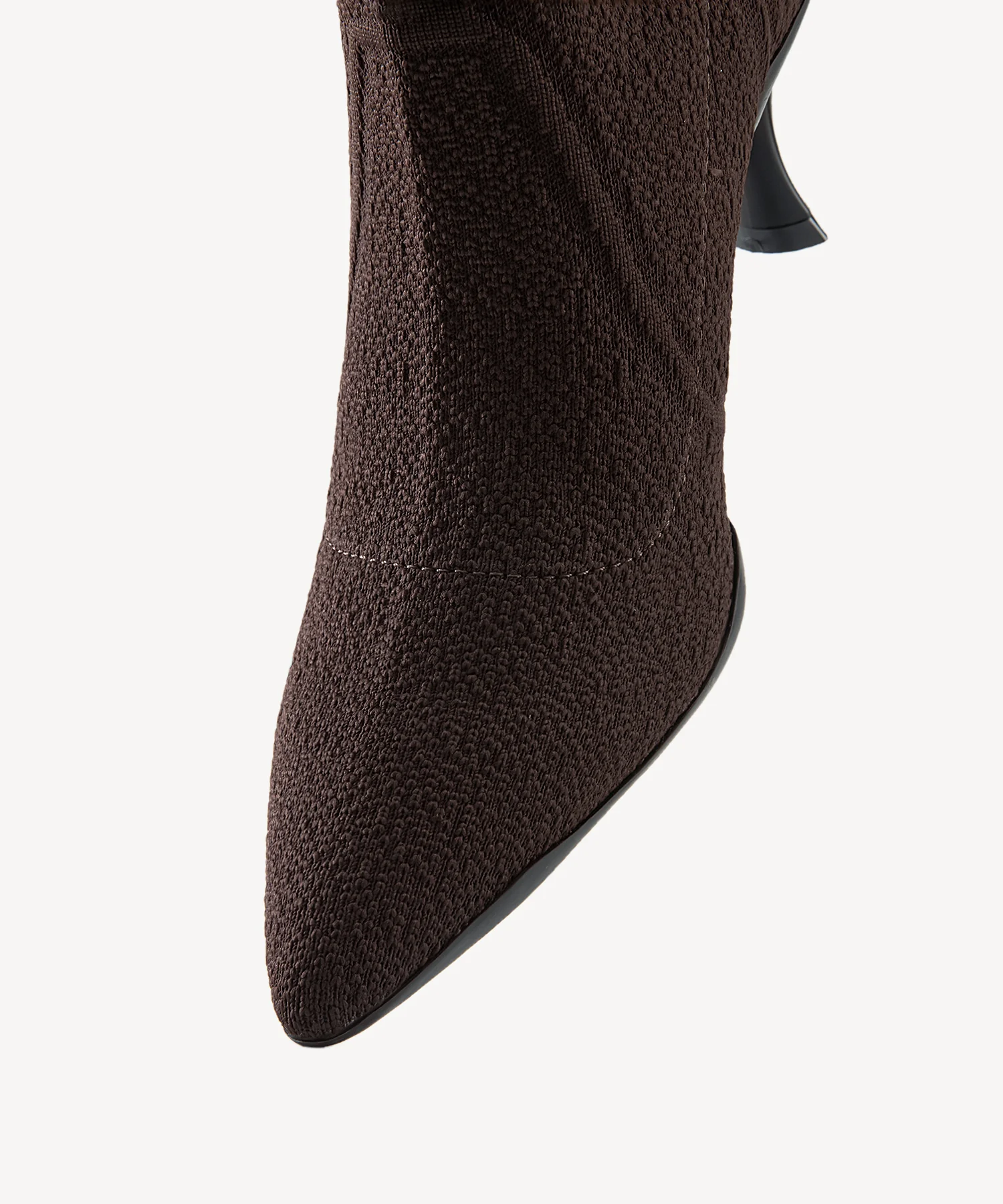 BelleVoyage Minimalist Pointed Toe Stiletto Ankle Boot - Image 4