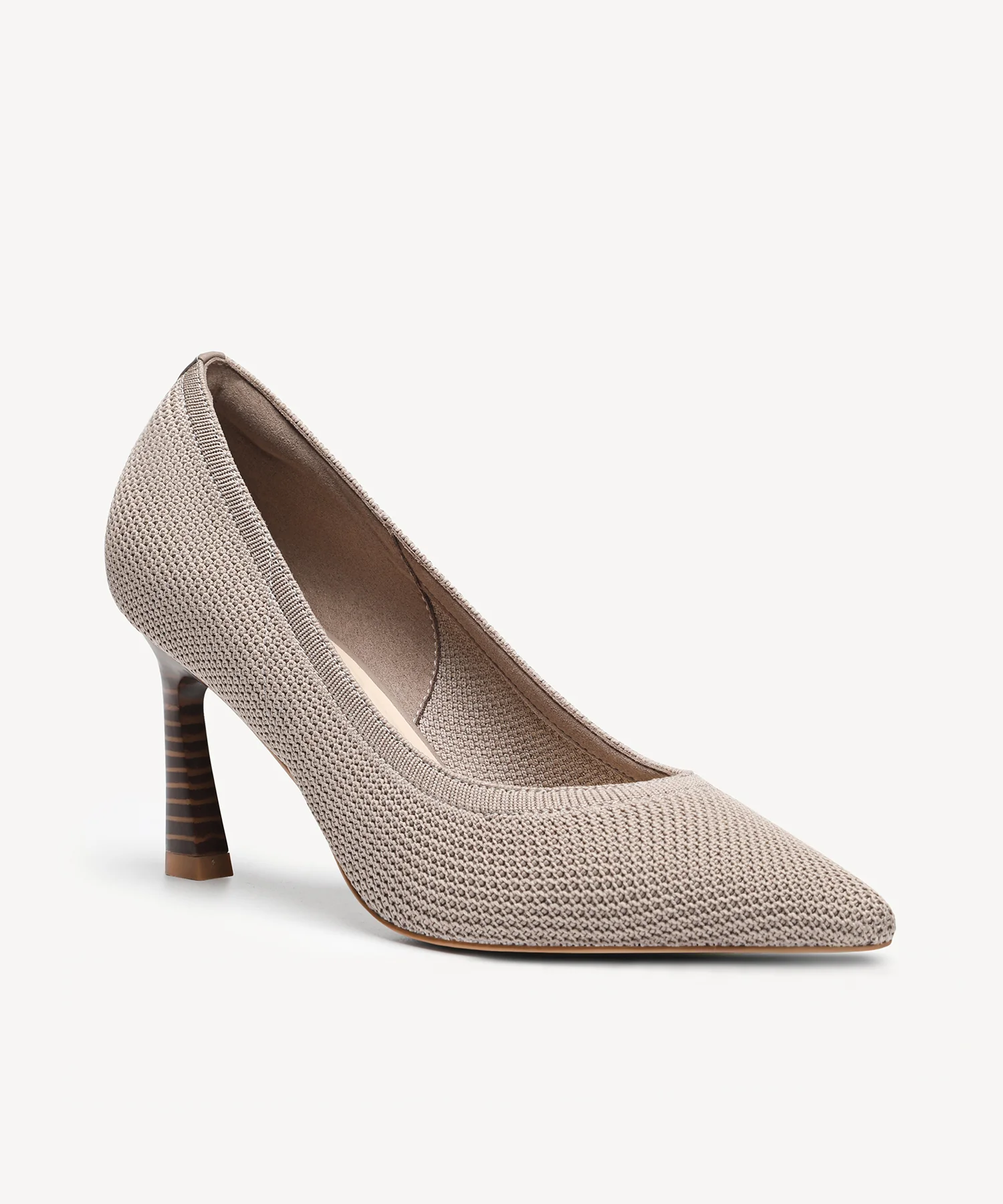 SerenKnit Pointed Toe Stiletto Heeled Pump - Image 7