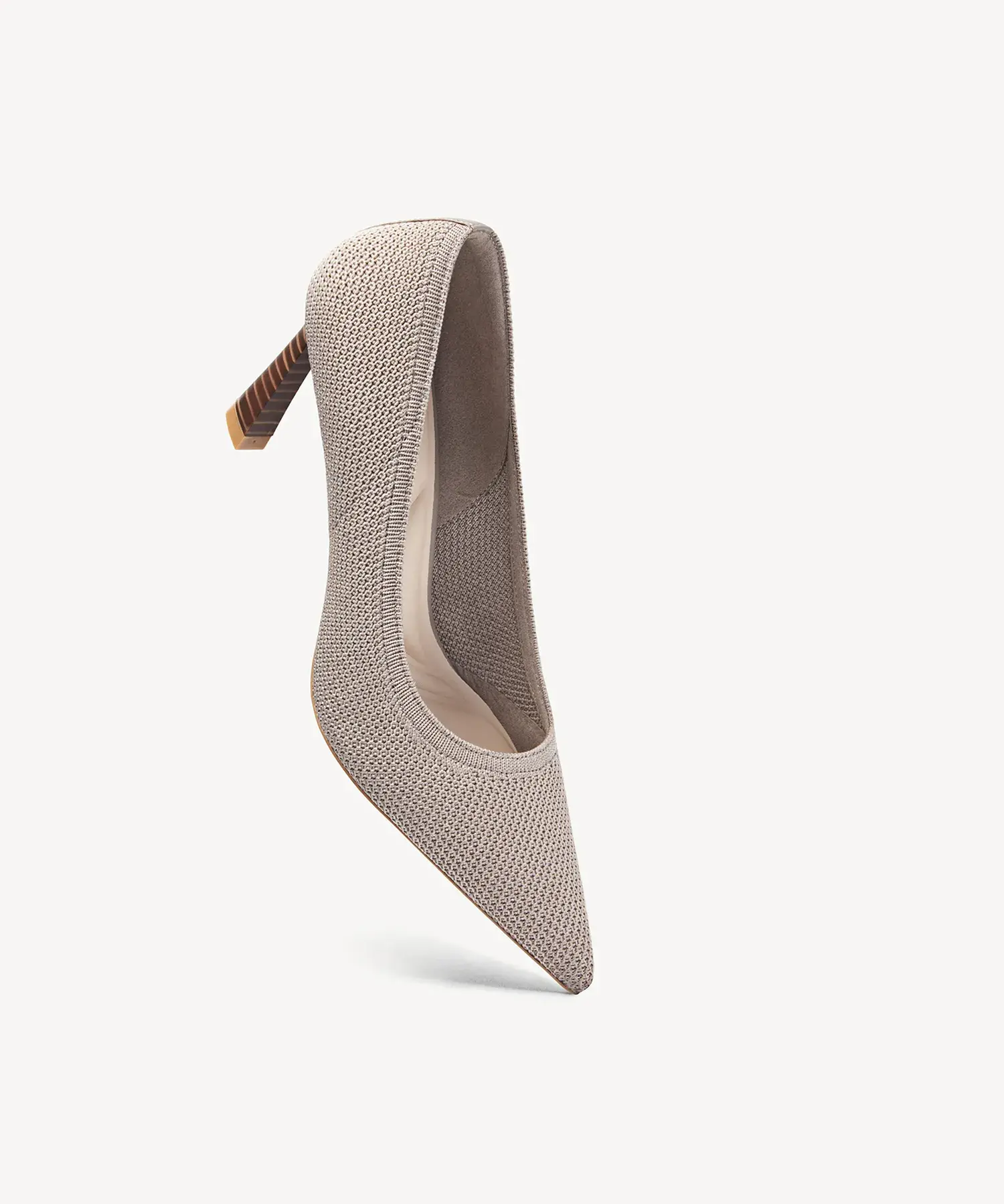 SerenKnit Pointed Toe Stiletto Heeled Pump - Image 9