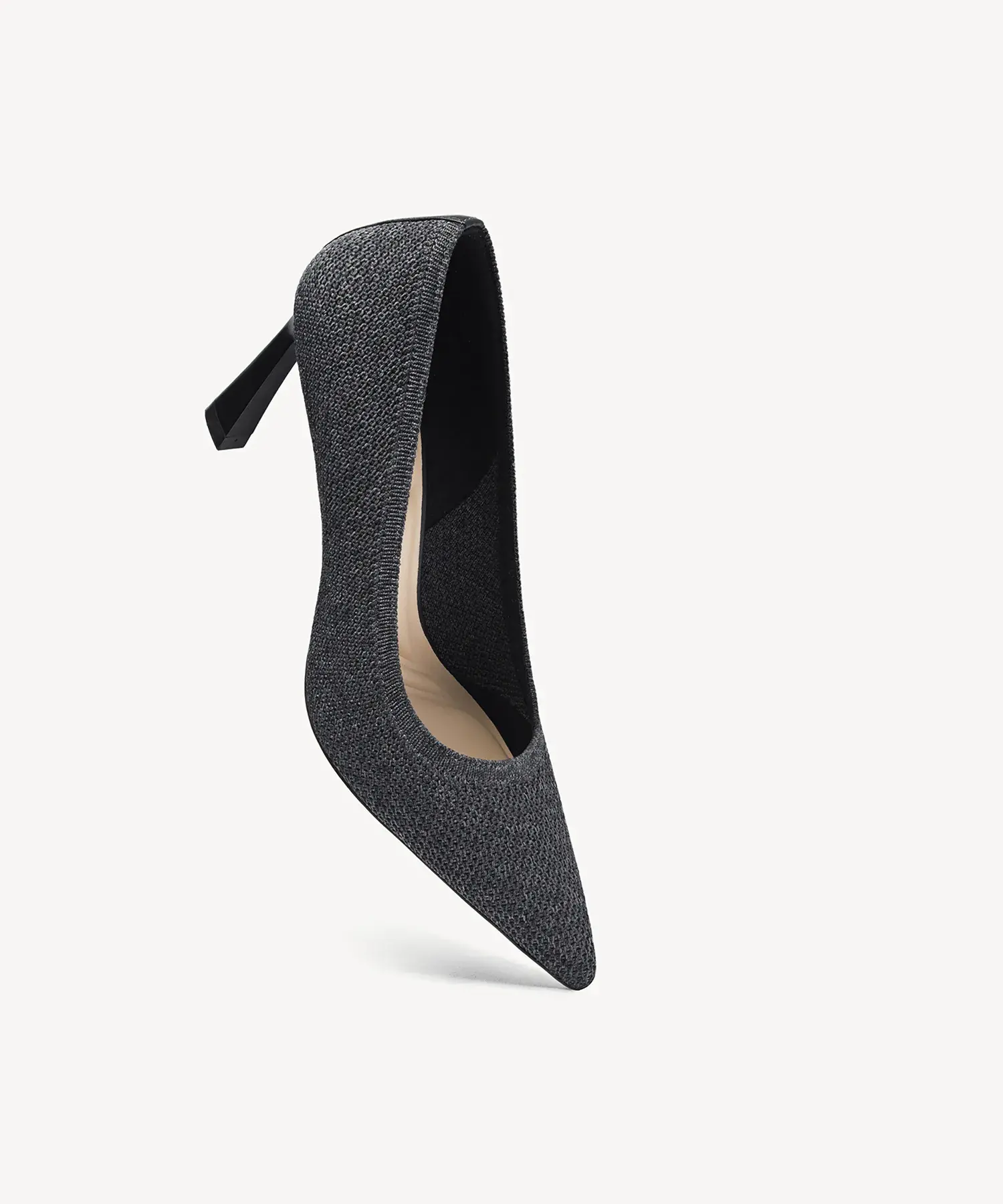 SerenKnit Pointed Toe Stiletto Heeled Pump - Image 3