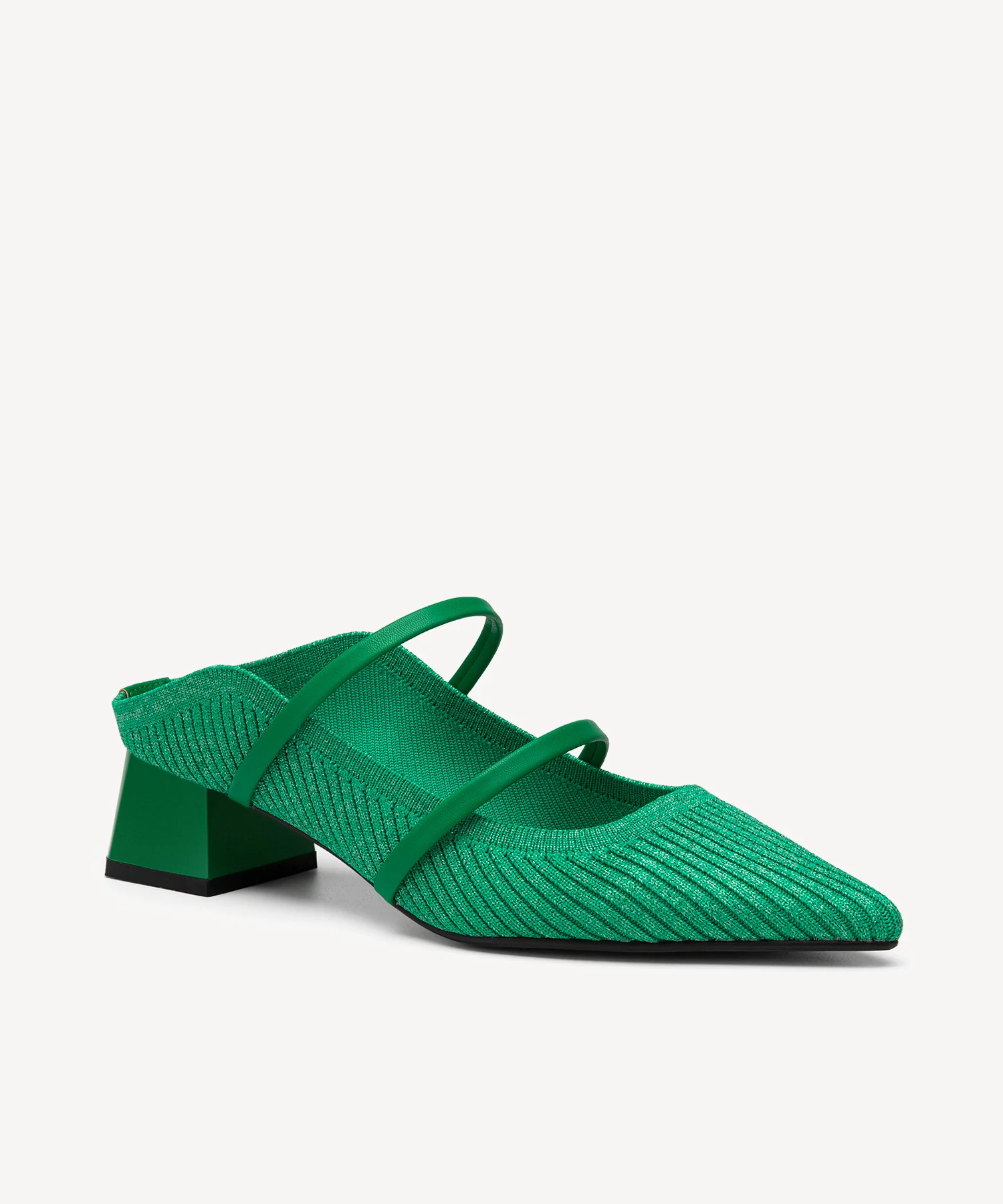 SoftWave Cut Out Block Heeled Mule - Image 6