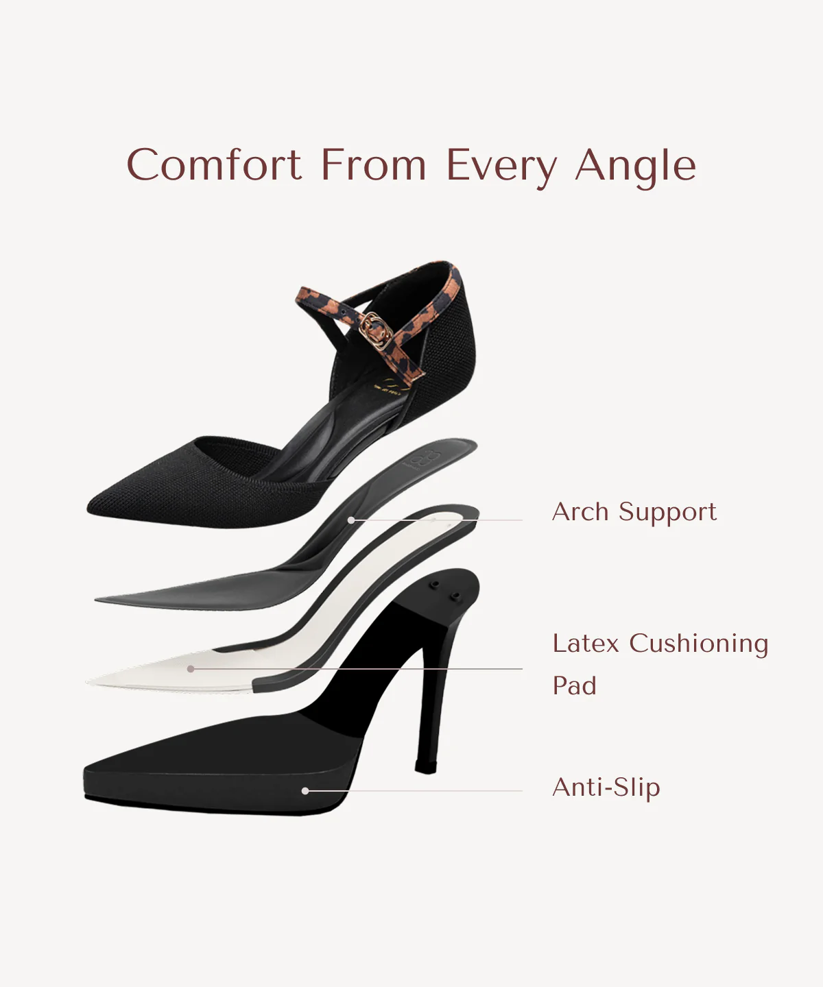 Spotlight Strapped Stiletto Pump - Image 10