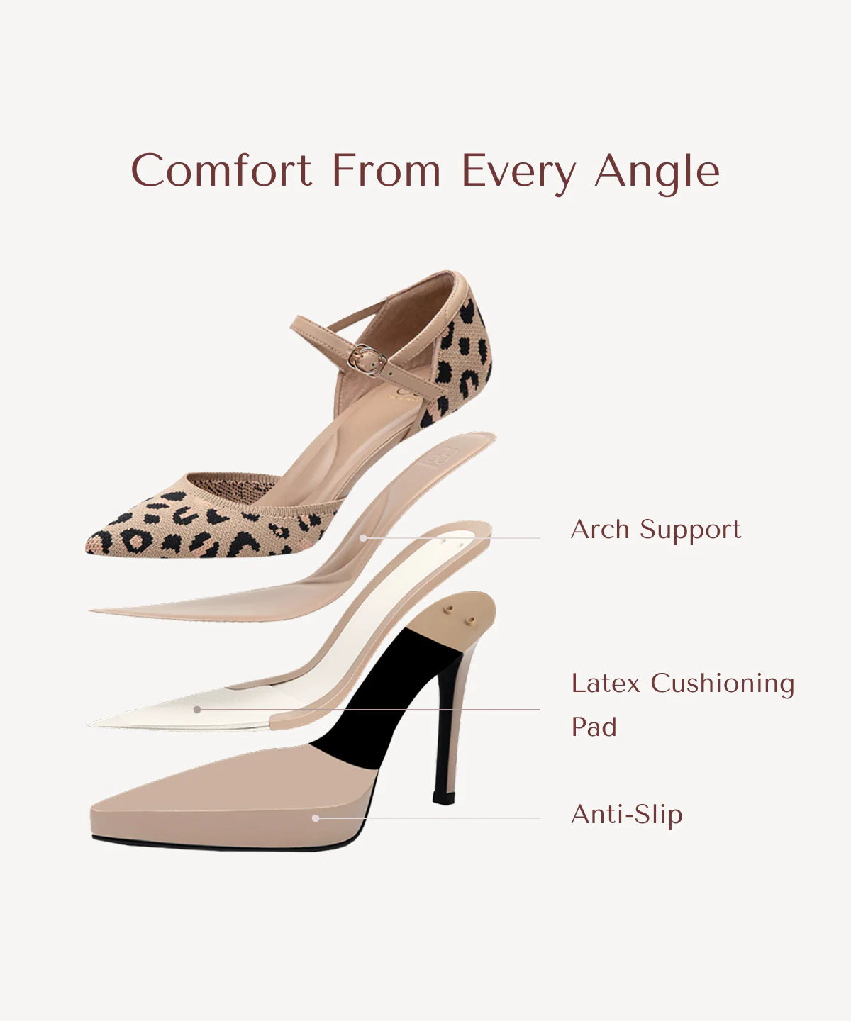 Spotlight Strapped Stiletto Pump - Image 17