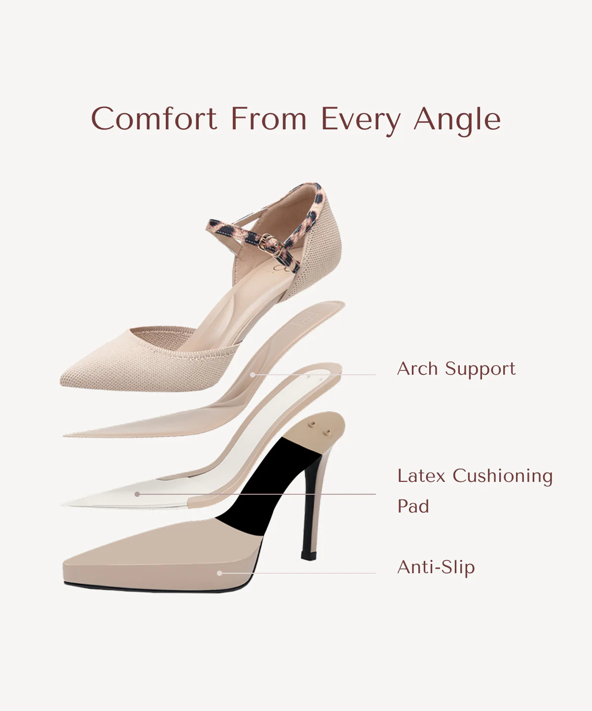 Spotlight Strapped Stiletto Pump - Image 23