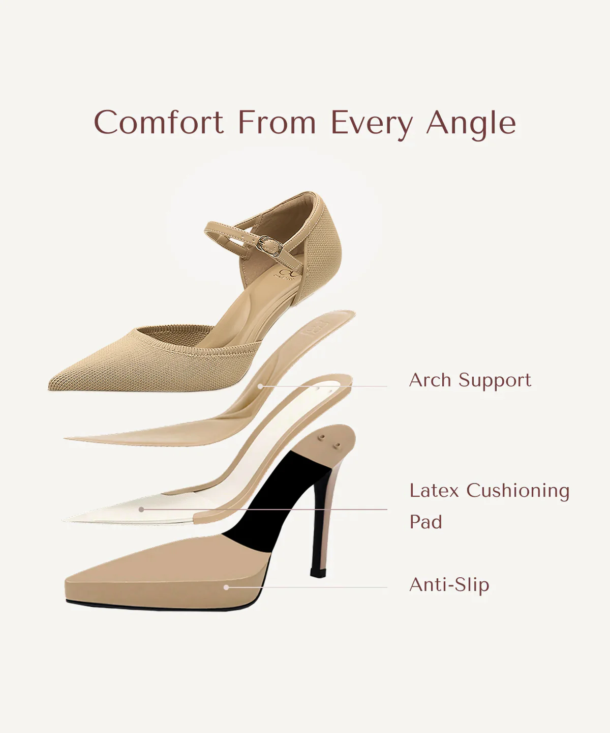 Spotlight Strapped Stiletto Pump - Image 39