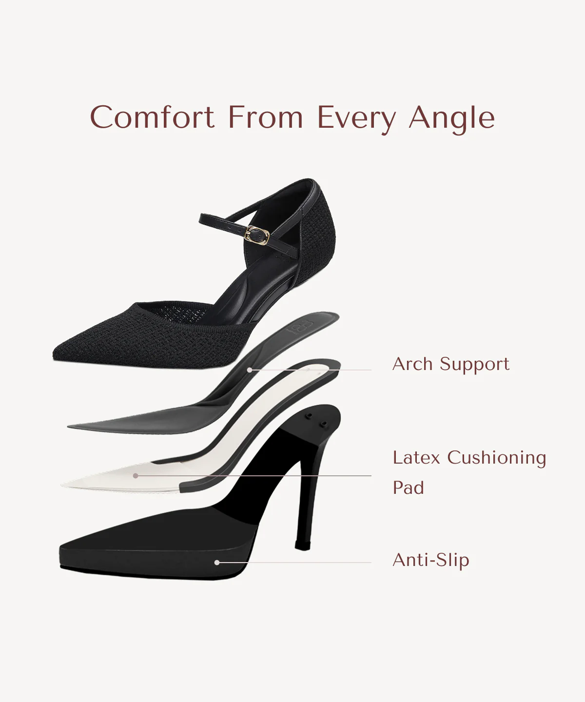 Spotlight Strapped Stiletto Pump - Image 53