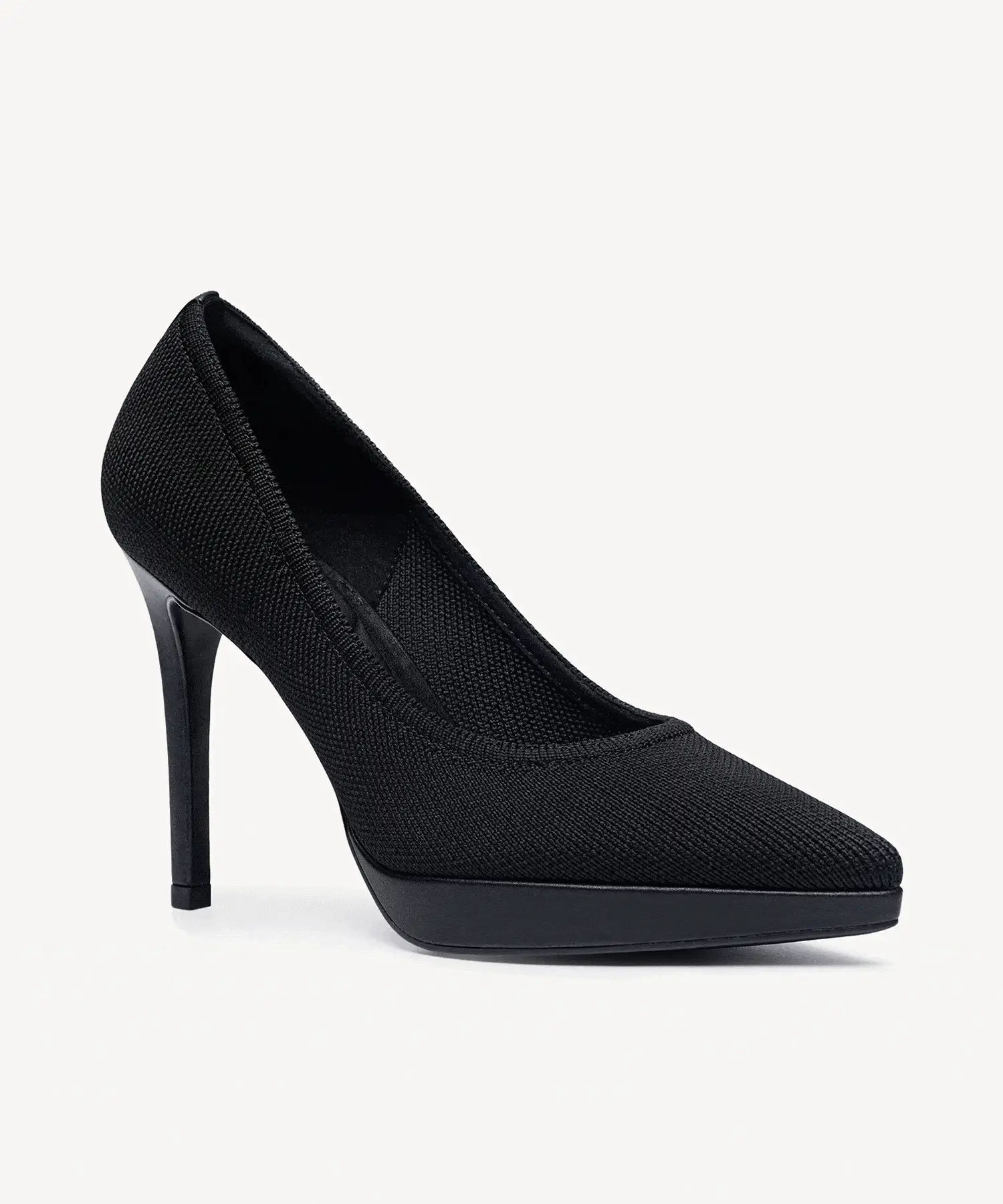 StyleFlex Pointed Toe Heeled Platform Pump - Image 15