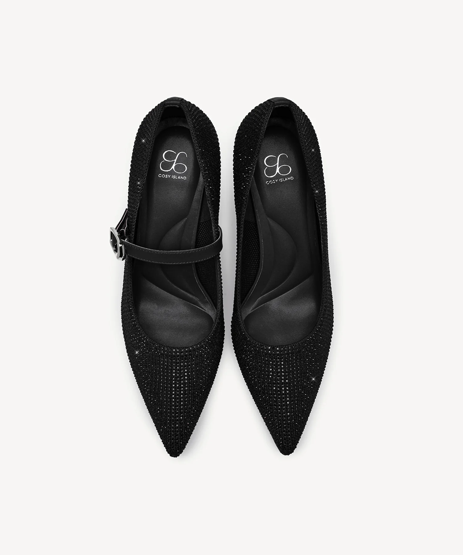 StyleFlex Pointed Toe Heeled Platform Pump - Image 37