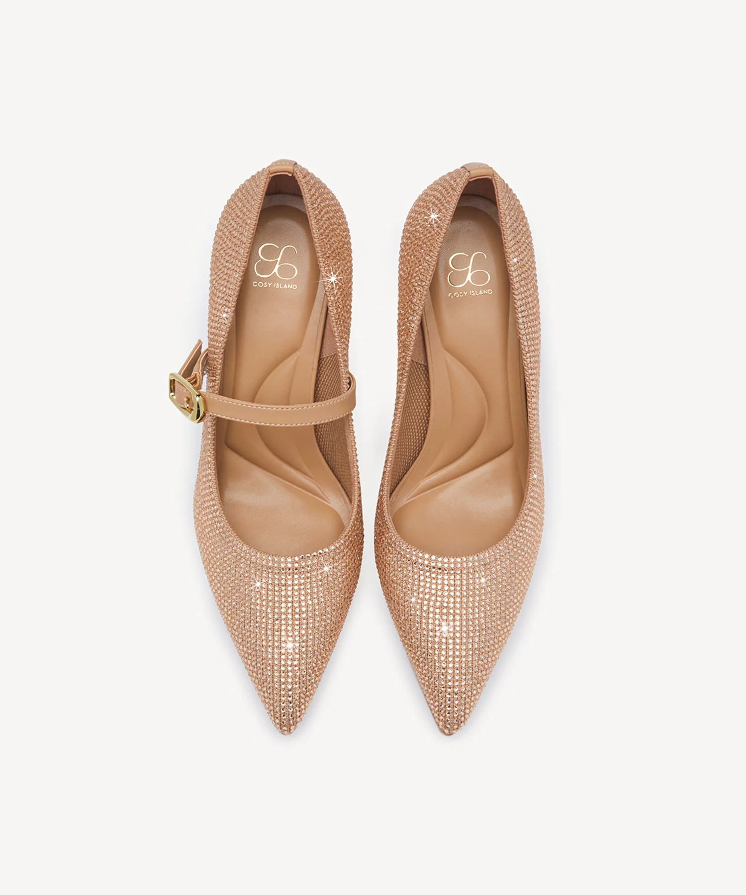 StyleFlex Pointed Toe Heeled Platform Pump - Image 9