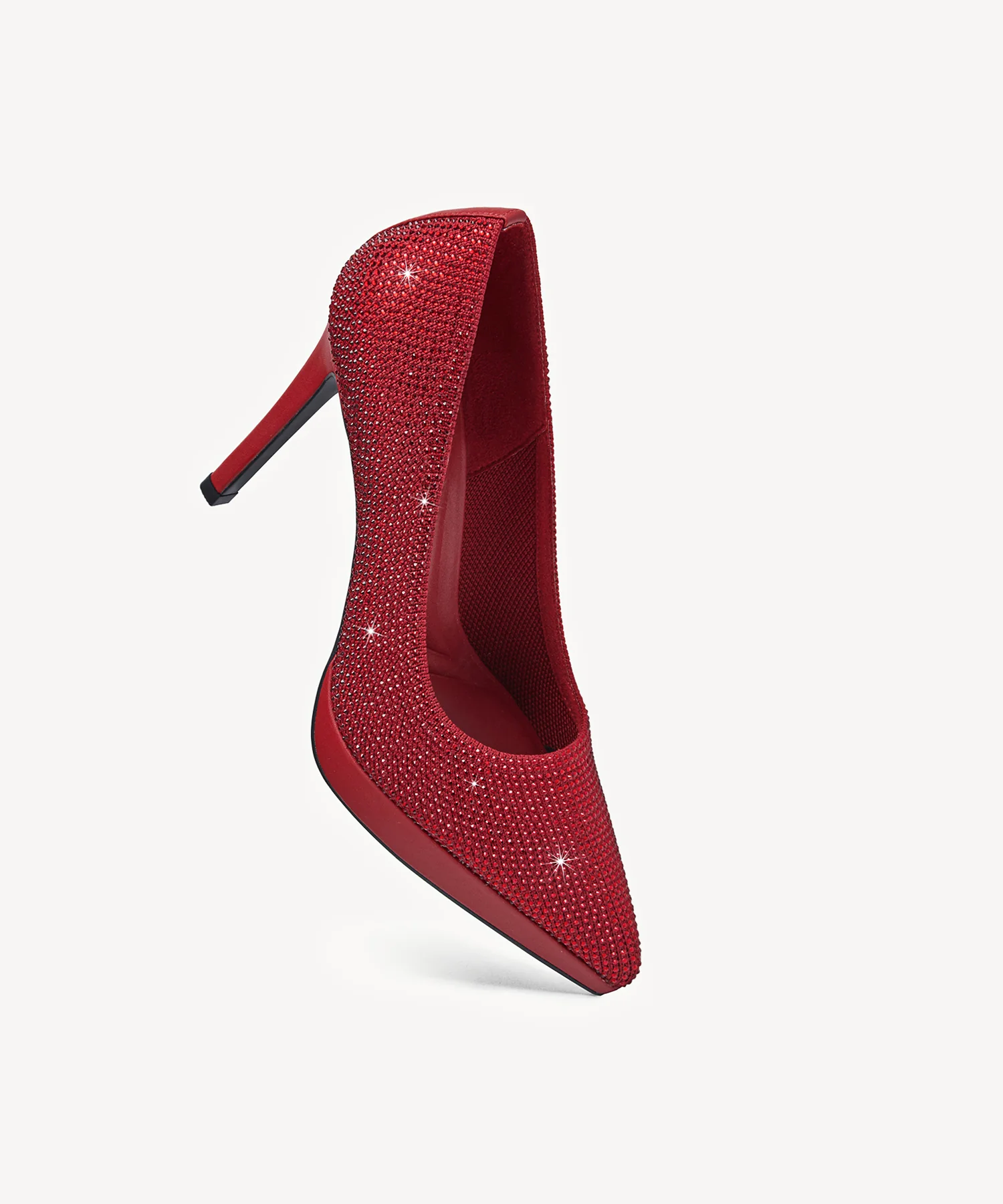 StyleFlex Pointed Toe Heeled Platform Pump - Image 4
