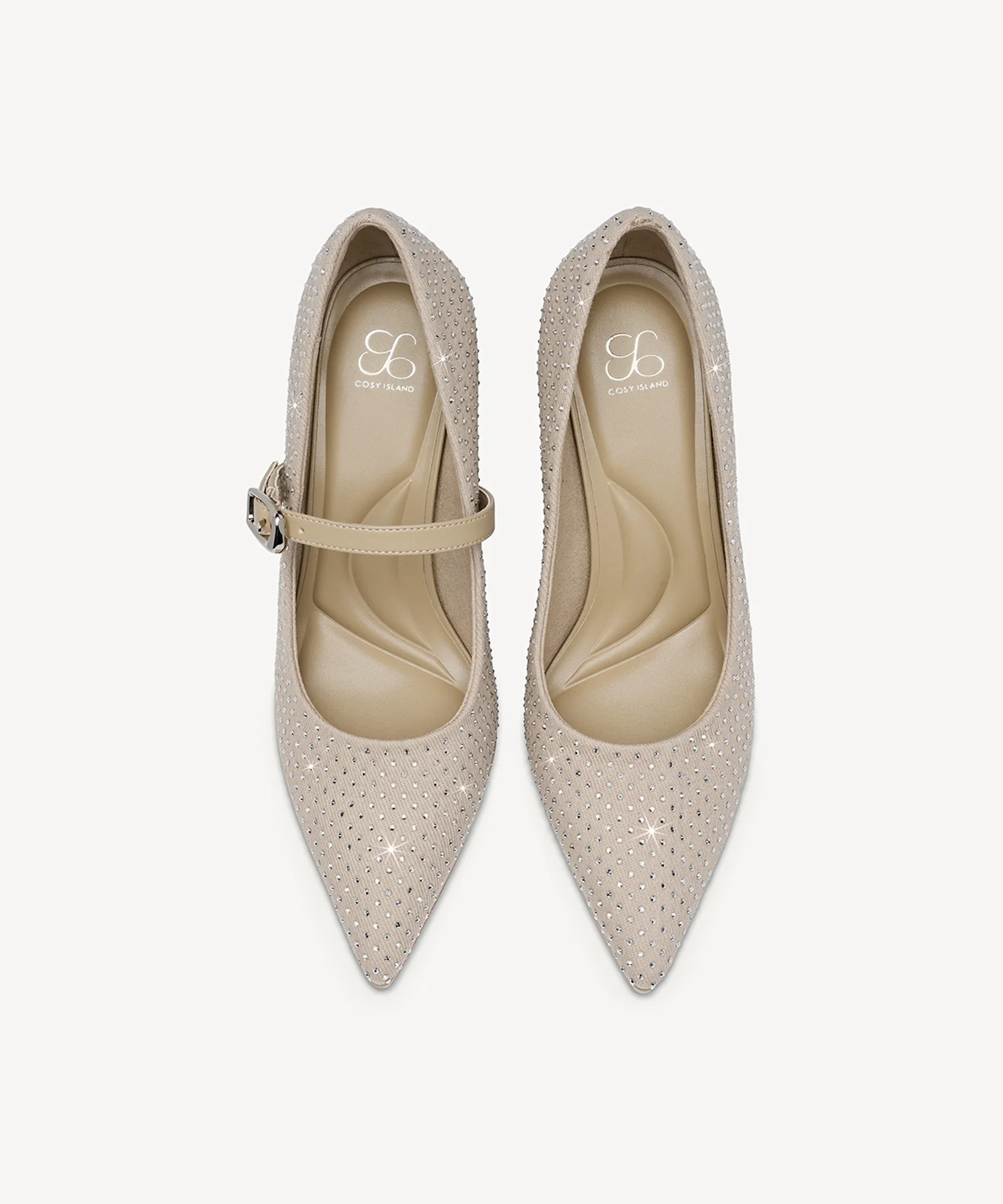 StyleFlex Pointed Toe Heeled Platform Pump - Image 58